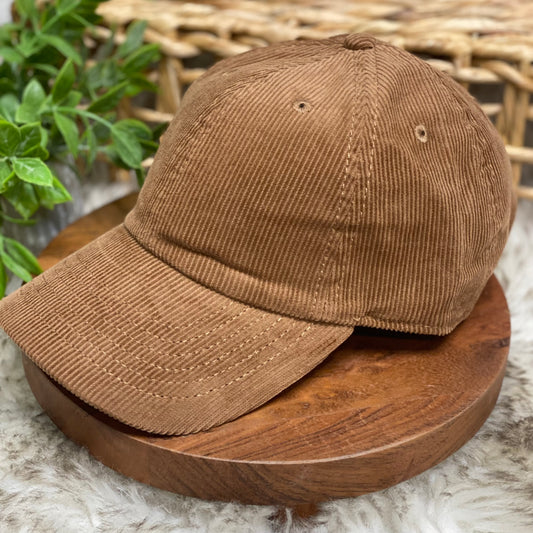 Fall Corduroy baseball cap