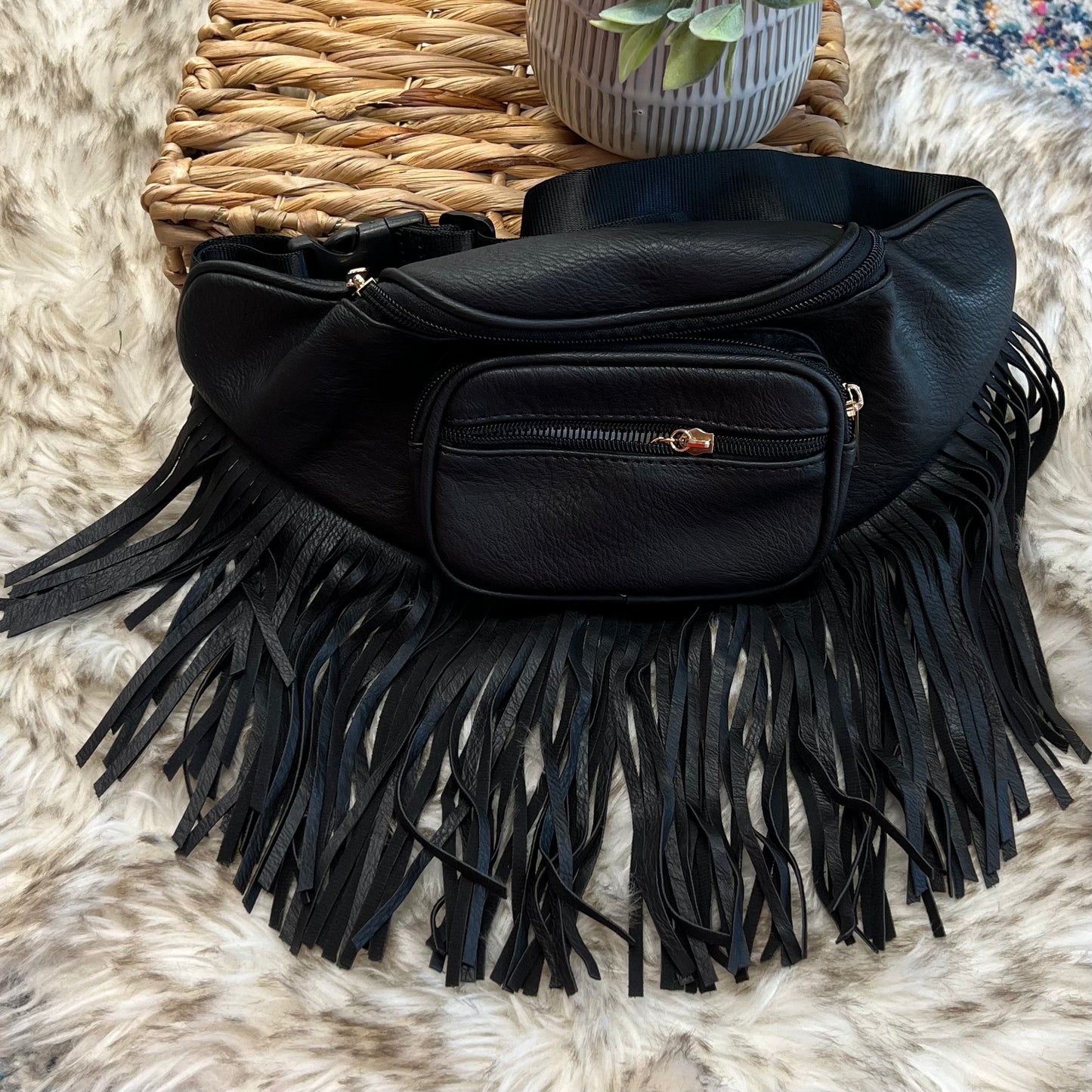 Keep it Western Fringed Fanny Belt Bag