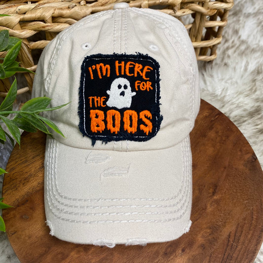 Here for the Boo's Baseball Cap