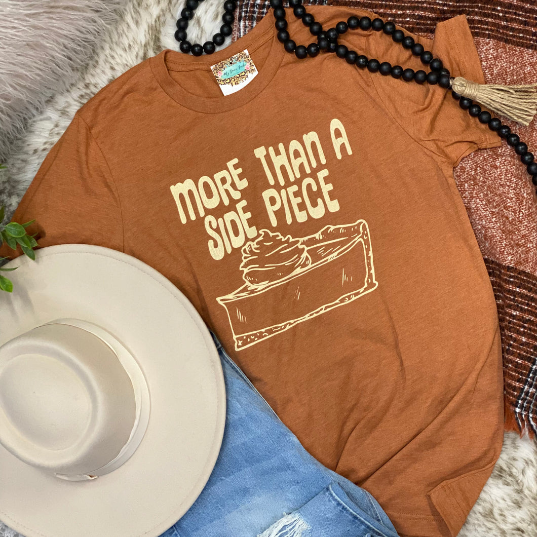 More than a side piece graphic tee