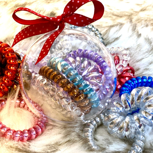 Hair coil Christmas ornament Stocking Stuffer