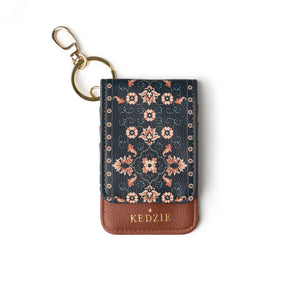 Multi Card holder and Key chain - assorted prints