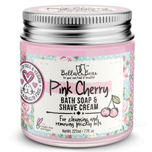 Pink Cherry Whipped Bath soap & shave cream